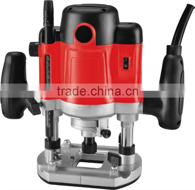 12mm 2050w Portable Power Wood Cutting Plunge Router Electric Milling Machine