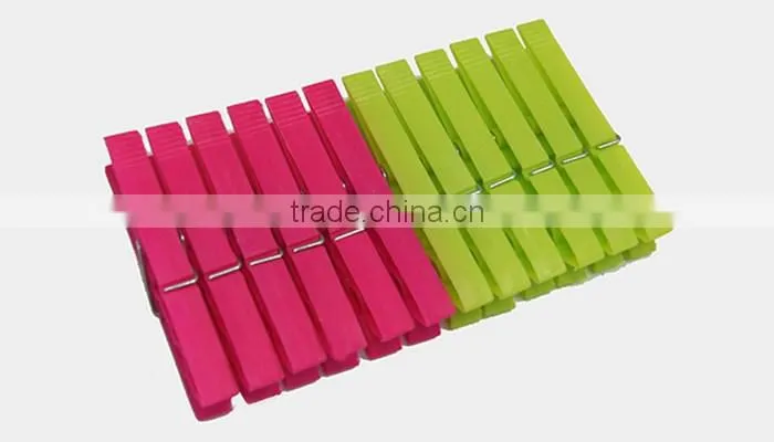 stainless steel spring laundry products plastik clothes clip