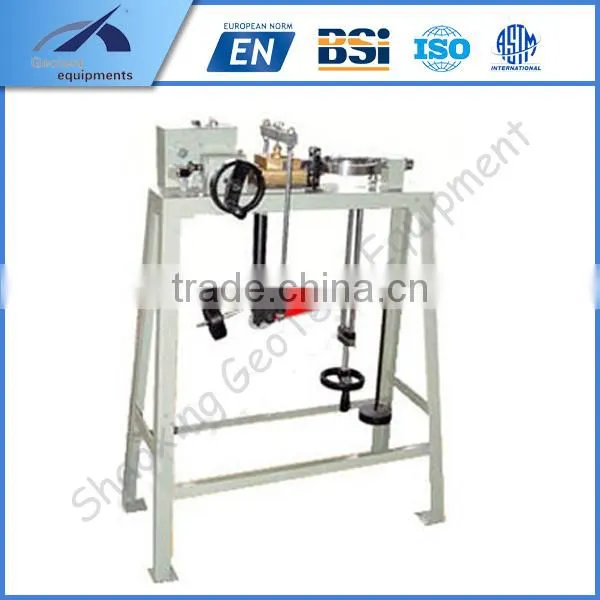 TTA10-2 Triaxial soil shearing strength tests