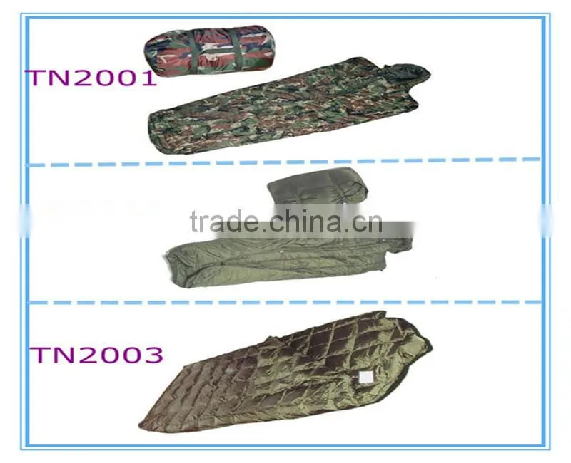 ISO standard sleeping bag
