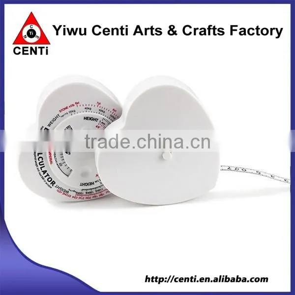 Hot Sale Heart Shape BMI Tape Measure Scale