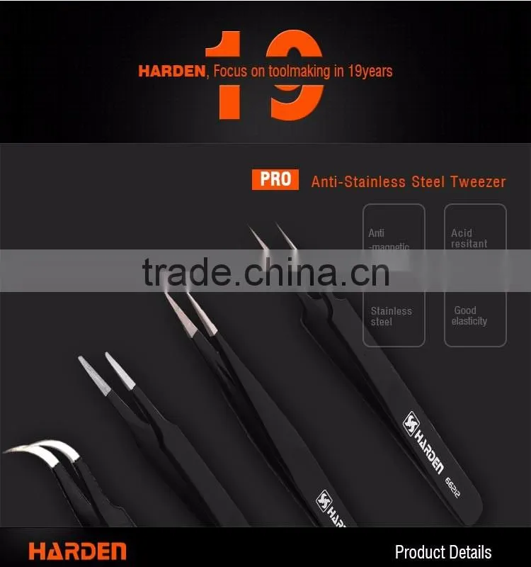 Professional Sharp Nose Anti-Static Stainless Steel Tweezer