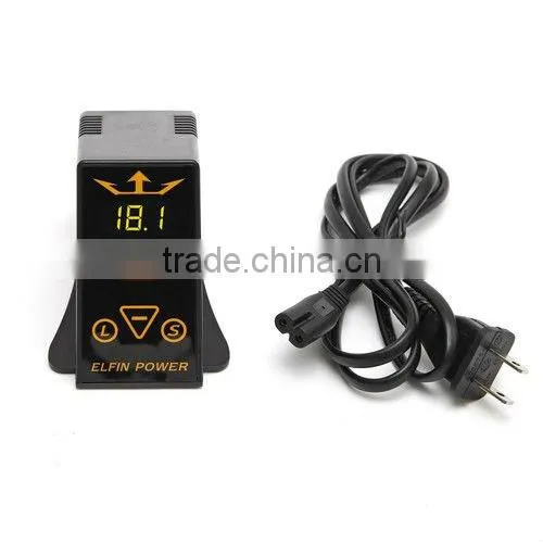 2013 New Arrival ELFIN POWER SUPPLY LCD For Tattoo Power Supply EP-2