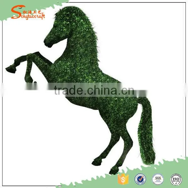 Customized artificial topiary grass animal landscaping