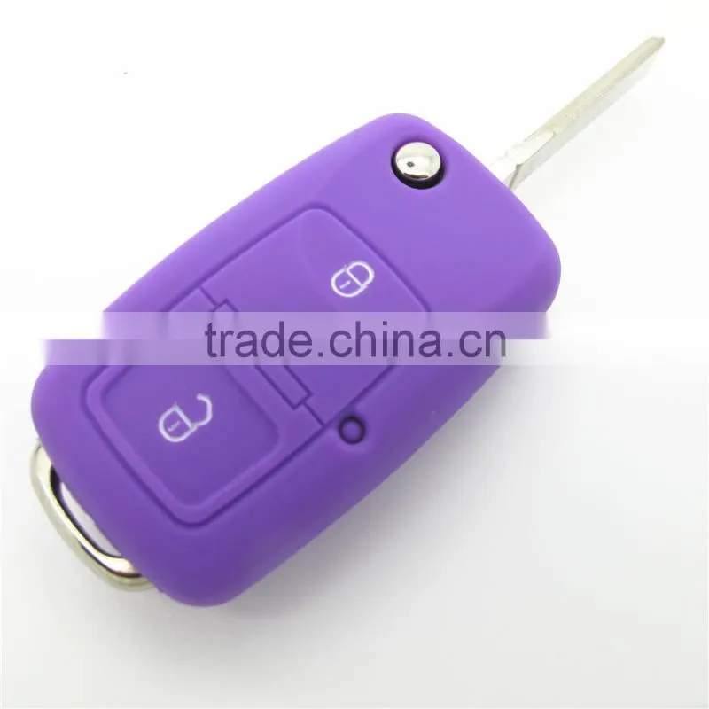 Multifunctional Direct manufacturer car key cover case for vw with multi colors