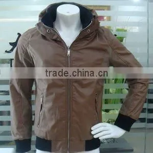 2017 wholesale style men's fashion winter leather motorcycle jacket