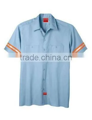 High Quality Standard Fast Delivery 100% cotton work men safety high visibility fr shirts Wholesaler from China