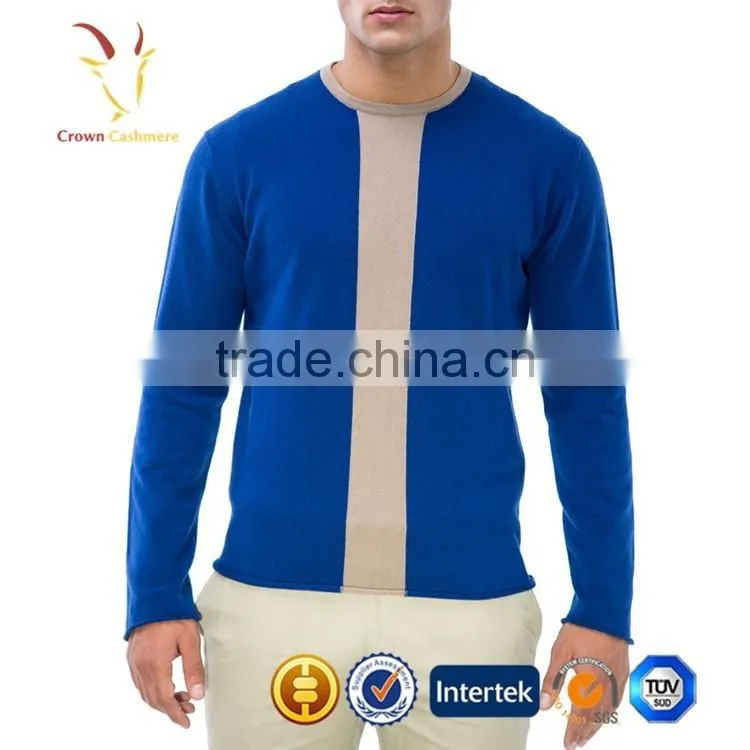 Handsome Mens Woolen Cheap Cashmere Thick Sweater