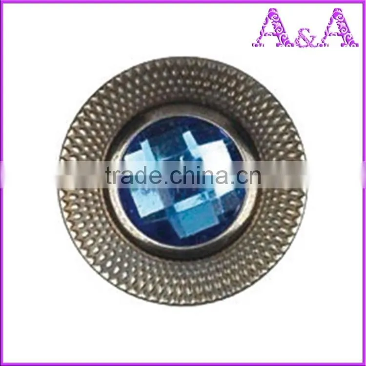 custom stone jeans buttons with rhinestone for apparel various designs customized