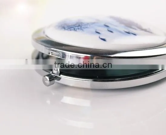Factory Supply Low-Cost Promotions Small Mirrors Souvenir Pocket Mirror,Cosmetic Mirror / Pocket Mirror / Compact Make Up Mirror
