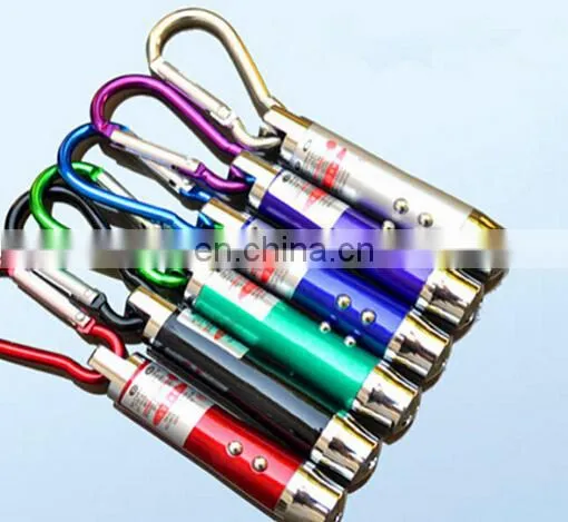 mini projection multi function 3in1 mini torch keychain