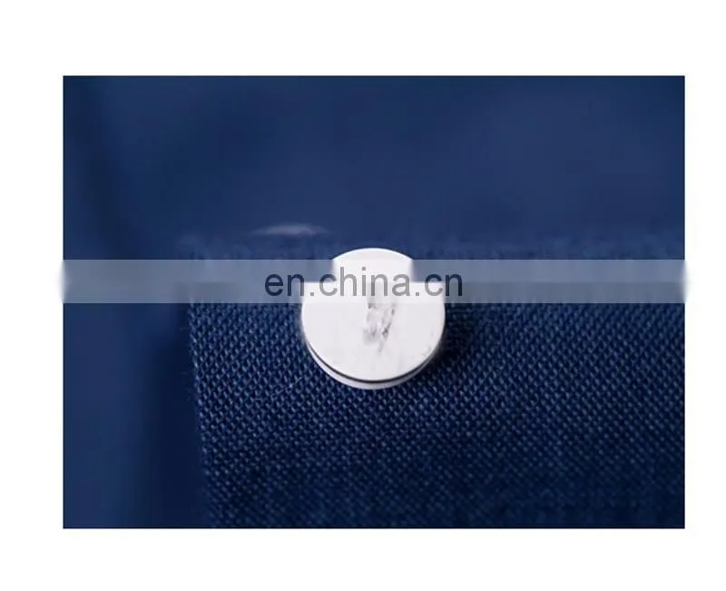 2016 fashion design navy women blouse for office ladies shirt