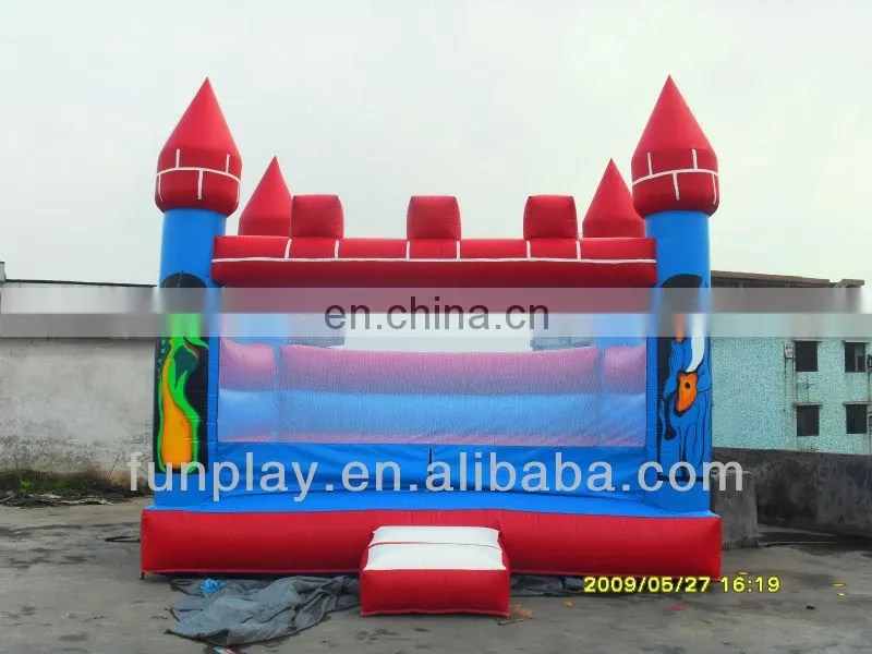 HI newest best selling 0.55mm PVC commercial inflatable bouncy castle,inflatable bounce,inflatable super slide