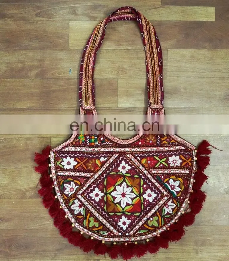 Authentic Hand embroidered and hand crafted BAG from Northern India Badmeri Rajsthani Hanbag