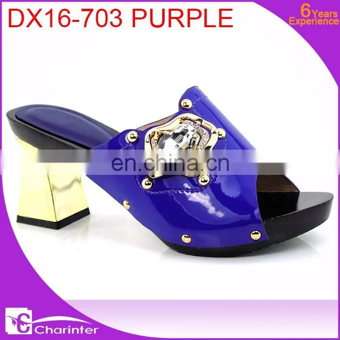 african ladies slipper square heel ladies shoes wholesale italian ladies hsoes