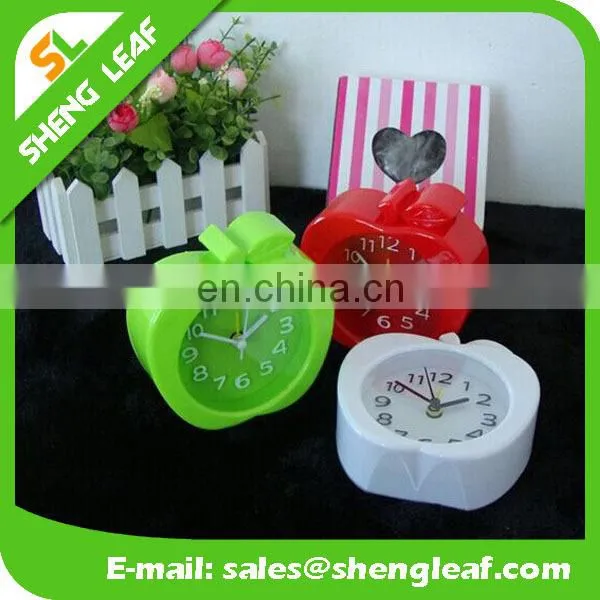 Apple stereo digital alarm clock wholesale small alarm clock gift clock