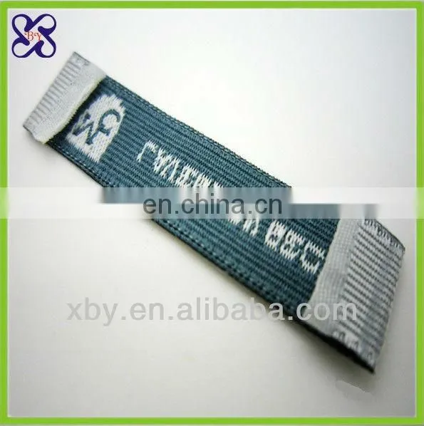 China woven satin label/main clothes label