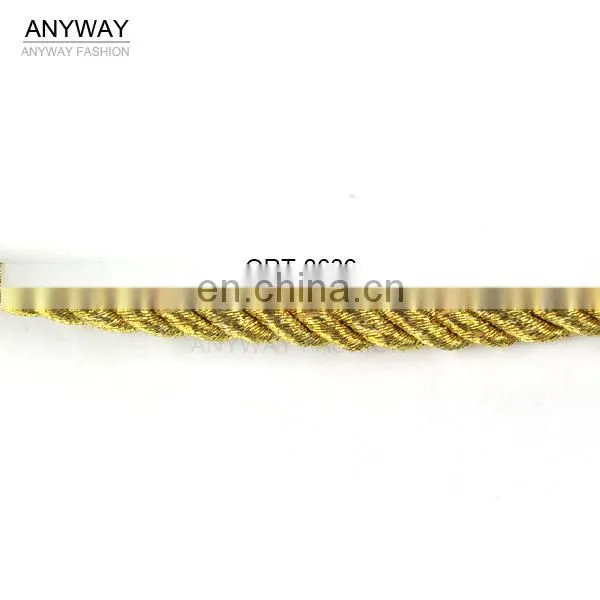 Guangzhou decorative gold cord for wedding
