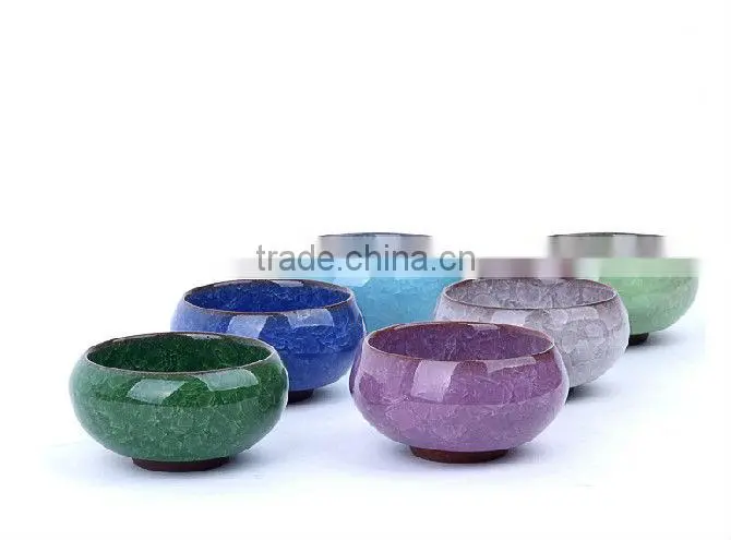 High quality Ice Cracks Gongfu Teacup 30ml