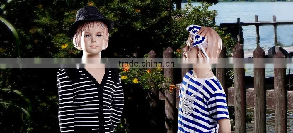 Cheap Full Body Child Mannequin Fiberglass Children Mannequin Realist Kids Dummy Manikin KD6