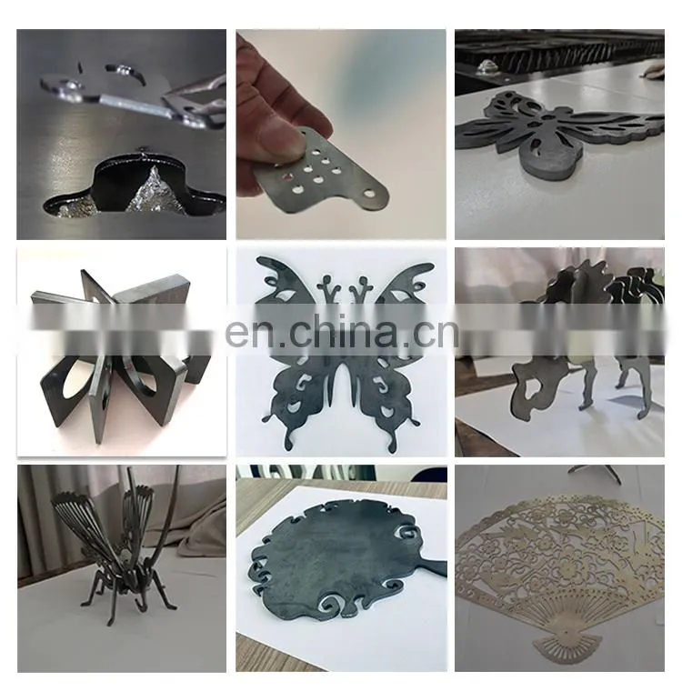 High precision metal frame fiber cutting machine cut laser fiber metal