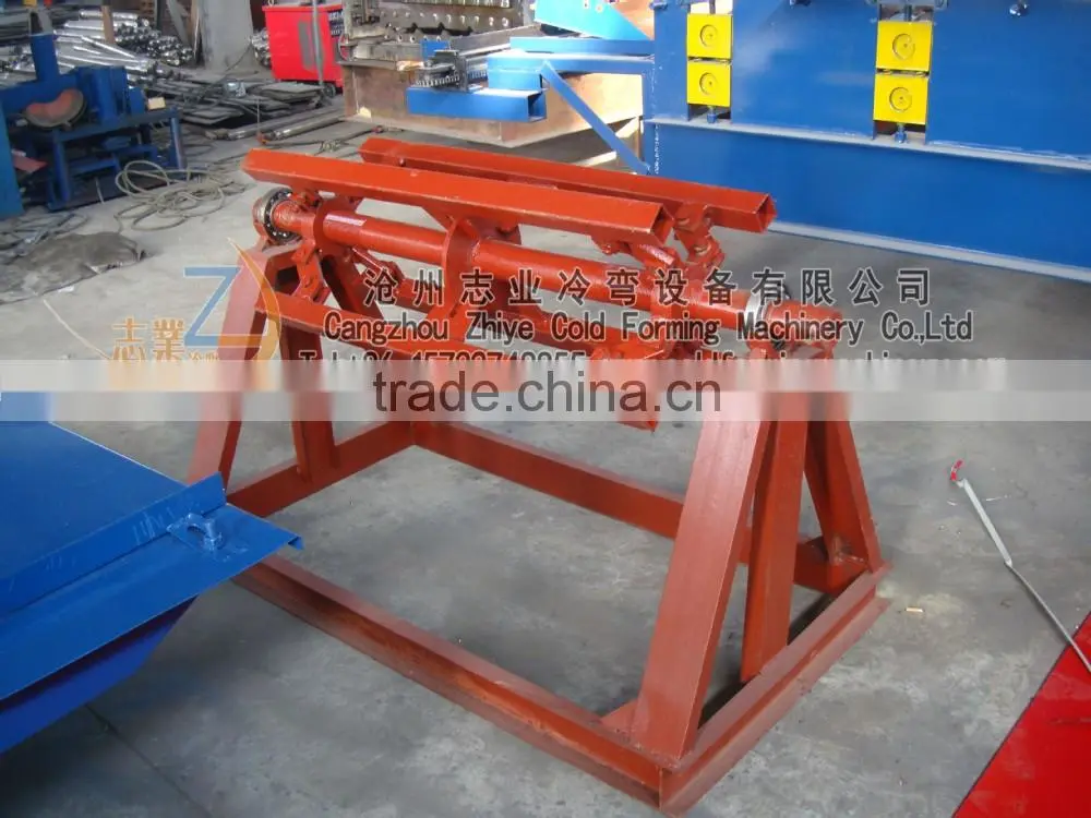 PPGI Step tile roofing sheet cold forming machine/step roof panels roll forming machine