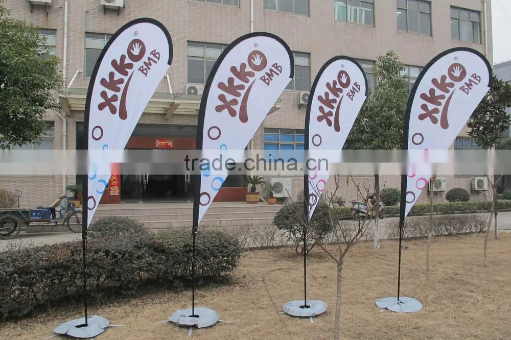 flag pole teardrop banner