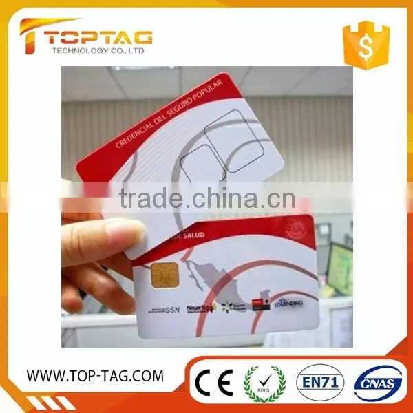 ISO7816 SLE4428 Contact IC Smart Card With PVC Material