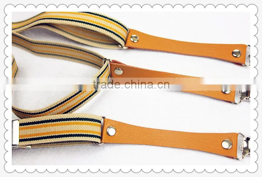 New design jeans trousers clips braces suspender