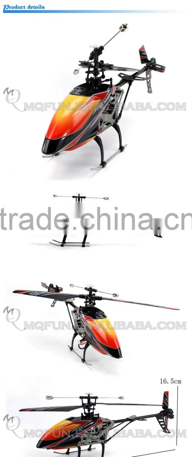 Mini Qute RC remote control flying 4 channel single paddle helicopter Quadcopter Educational electronic toy NO.V912