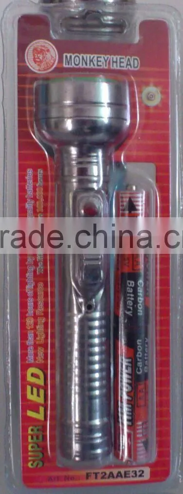 FT2AAE3 africa stainless steel mini flashlight