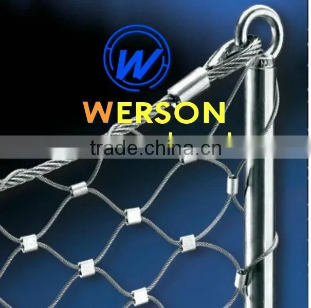 STAINLESS STEEL WEBNET for Zoo Enclosures, Tensile Structure | generalmesh