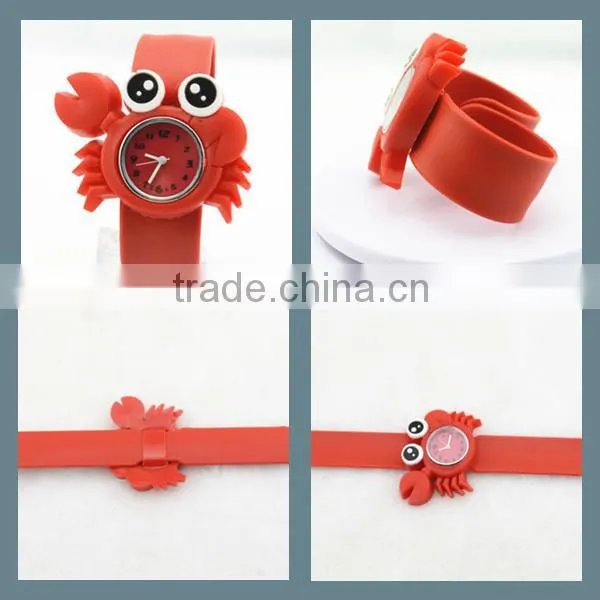 Children's Watch Slap Watch With Crab Head