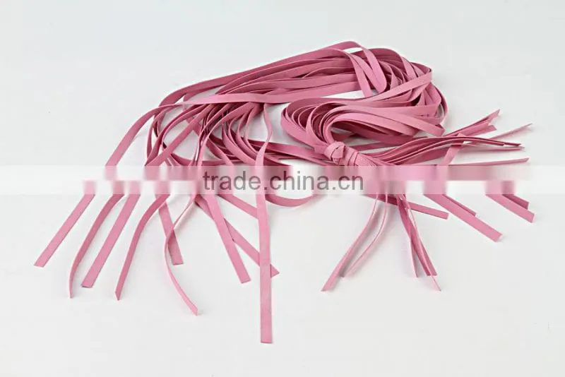 Natural Eco-friendly Colorized Elastic Smooth Rubber Belt