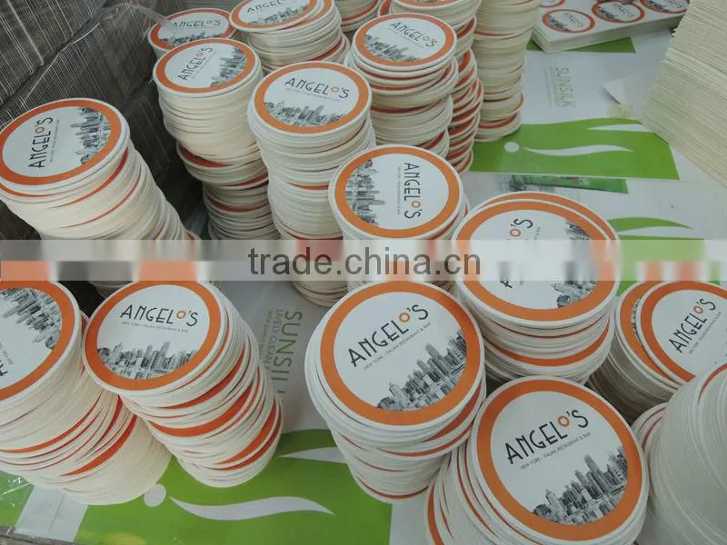 design cup mats, table mats design, lamination fany cup mats