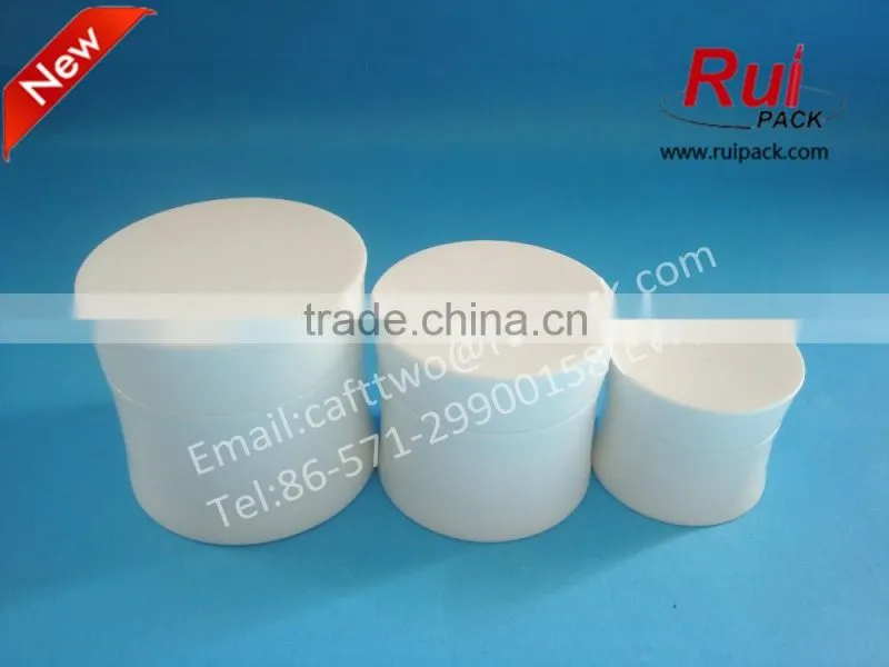 50g matte black single layer cream container, 50ml round frosted black one layer cream jar