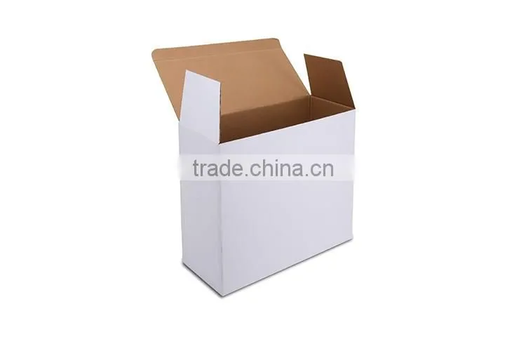 New Design custom cute paper white pizza box with printed logo