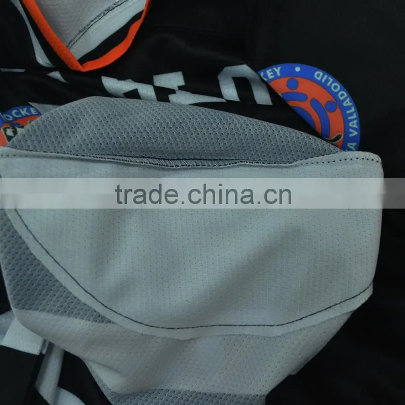 Custom made Dye sublimation printing hockey jersey
