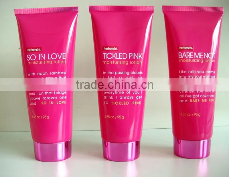 massage tube for lotion,cosmetic container