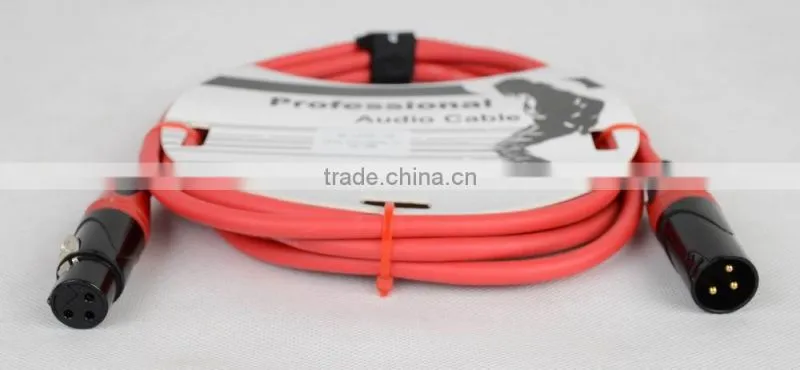 Professional 10ft male to female microphone cable for extension video MC199R-3M