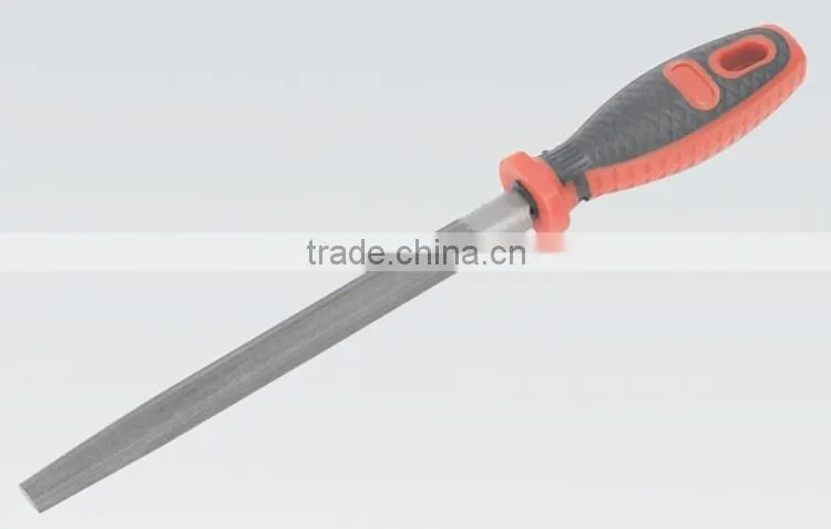 Steel half round file