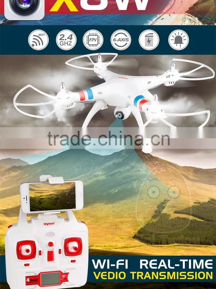 SYMA X8W WIFI FPV quadcopter drone with wireless camera rc drone paypal compared with x5sw