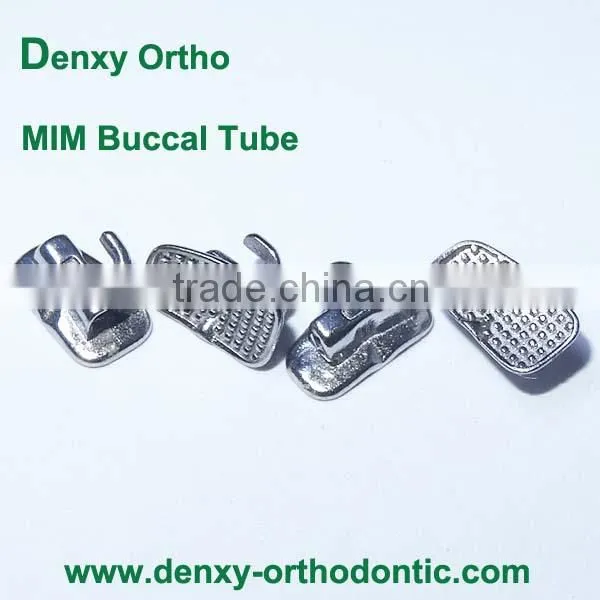 Dental orthodontic buccal tube Marked MIM buccal tube