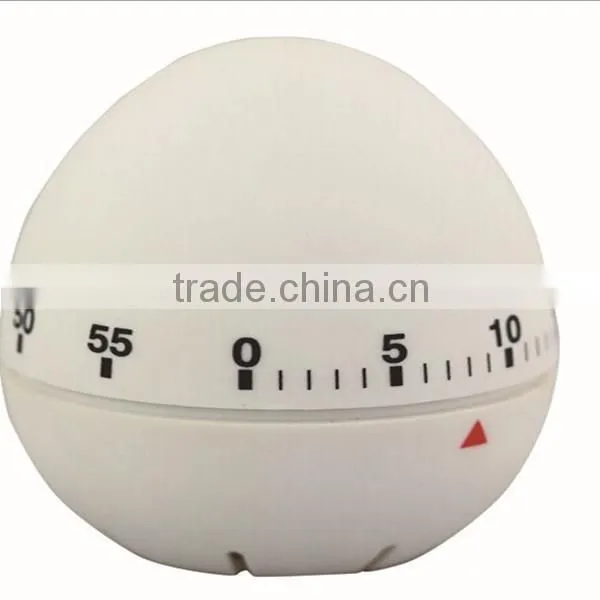 1 Minute Egg Shaped Digital Kitchen Timer With Magnet