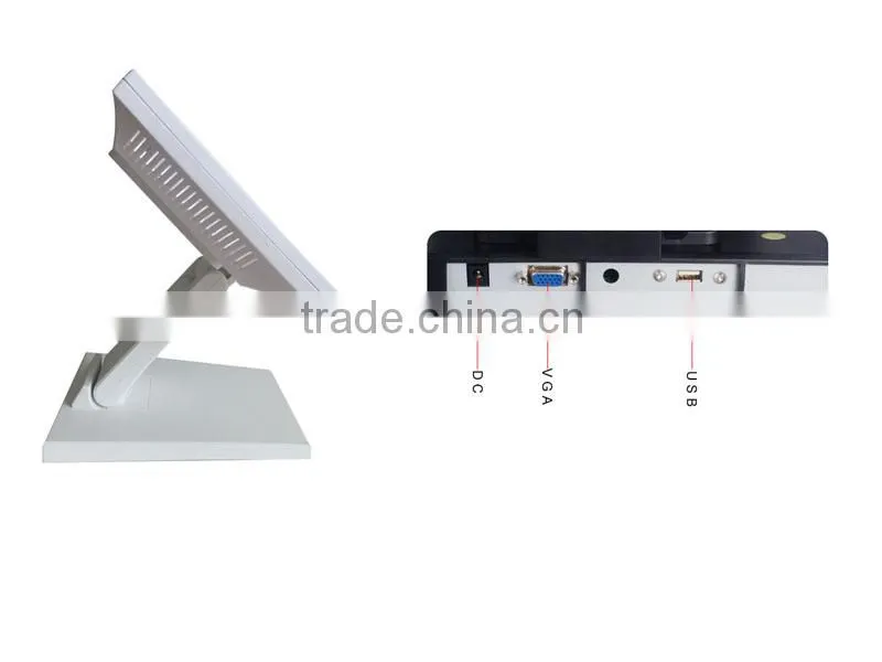 DTK-1088R New arrival 4:3 Digital TFT LCD USB Touch Monitor 10 Inch