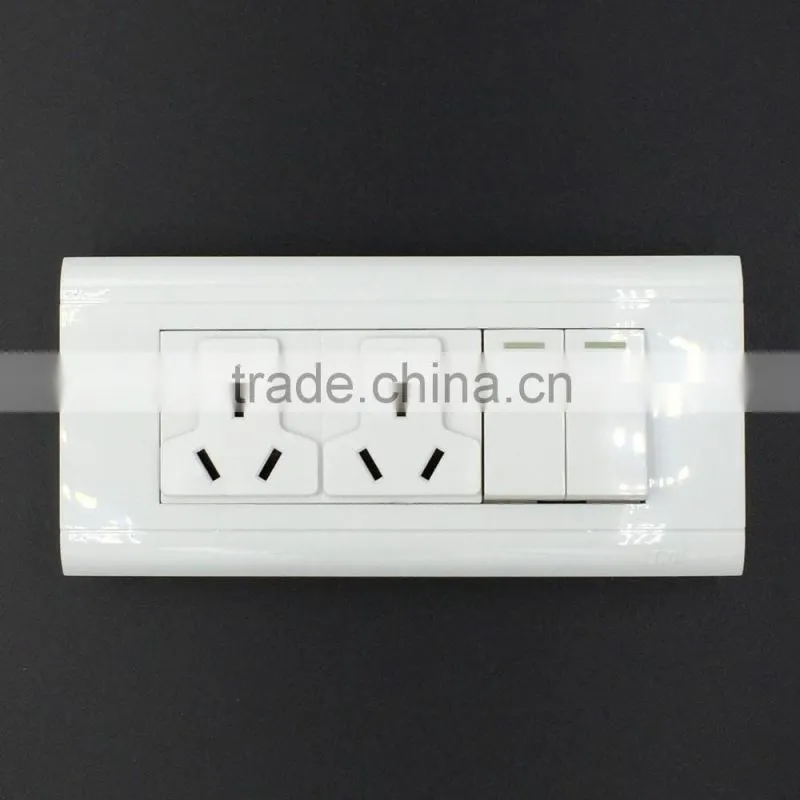 Factory price 118 type 8 gang switch for pakistan market