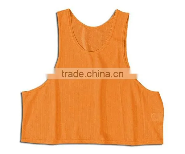 100% breathable soccer training vest