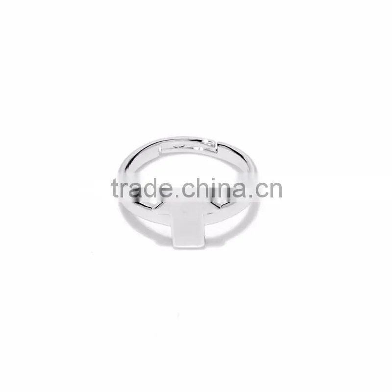 New Women Girl Lightning Wedding Band Knuckle Ring Jewelry Gold Silver