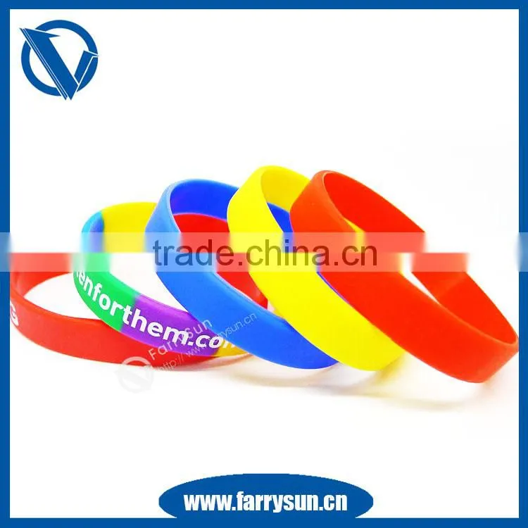 12 years manufacturer cheapest silicone bracelets personalized silicone bracelet