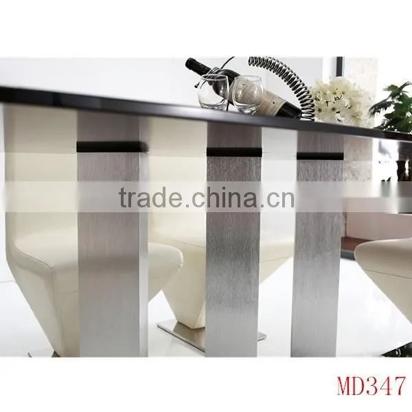 modern black glass dining room table parts